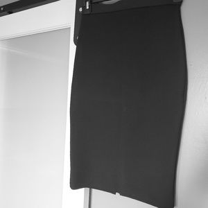 Topshop- black pencil skirt